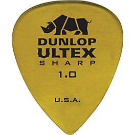 Dunlop Ultex Sharp Picks - 6 Pack 0.73 mm Dunlop Ultex Sharp Picks - 6 Pack 1.0 mm