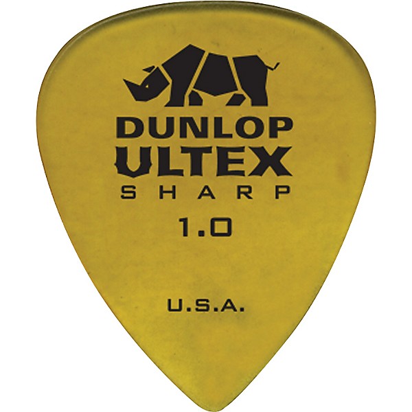 Dunlop Ultex Sharp Picks - 6 Pack 1.0 mm