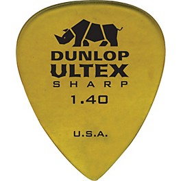 Dunlop Ultex Sharp Picks - 6 Pack 0.73 mm Dunlop Ultex Sharp Picks - 6 Pack 1.4 mm