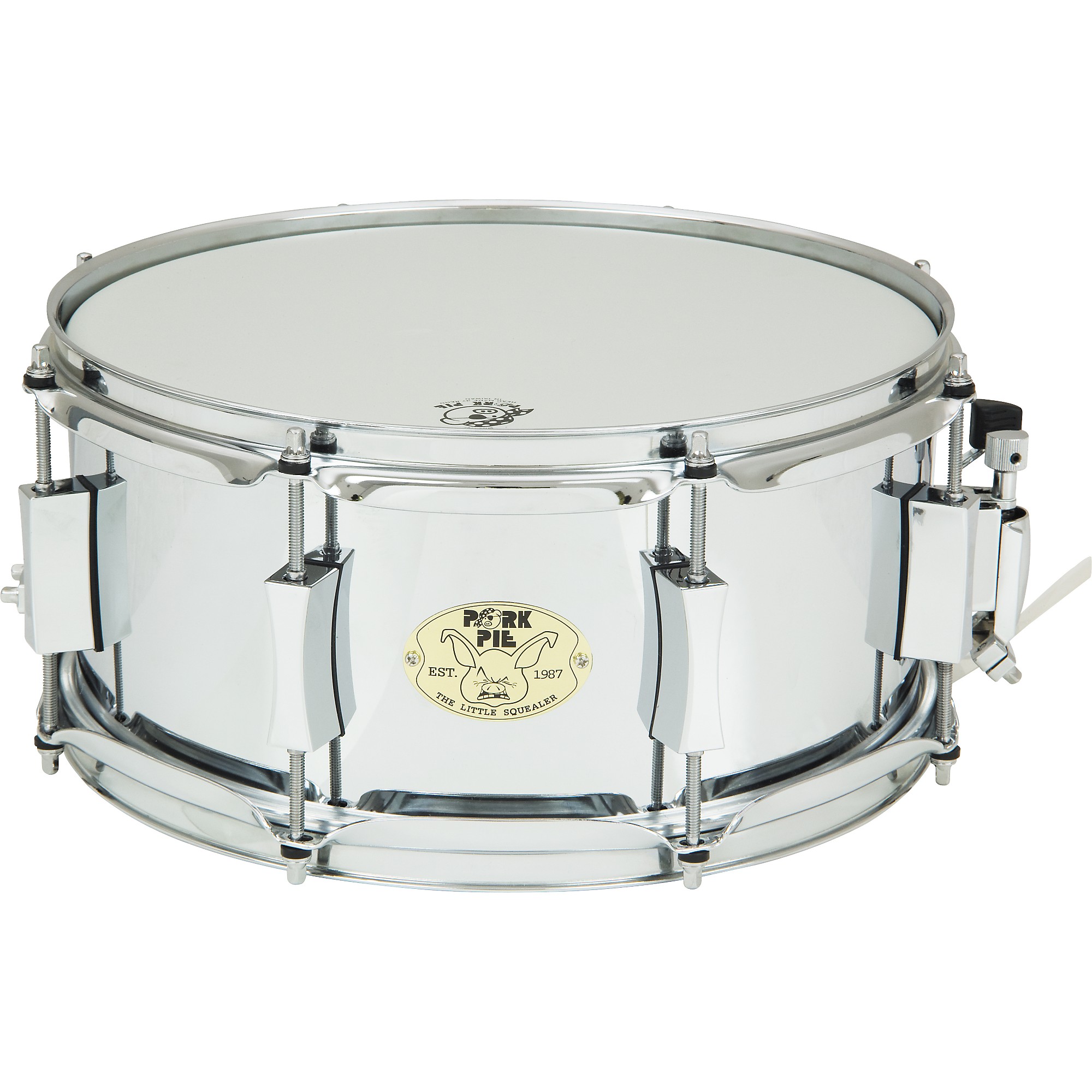 Pork Pie Little Squealer Steel Snare Drum 13 x 6 in. | Guitar Center