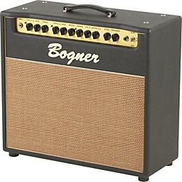 Bogner Shiva 80W 1x12 and Reverb Tube Guitar Combo Amp with EL34s Black