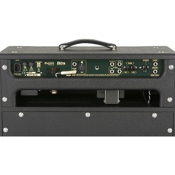 Bogner Shiva 80W 1x12 and Reverb Tube Guitar Combo Amp with EL34s Black