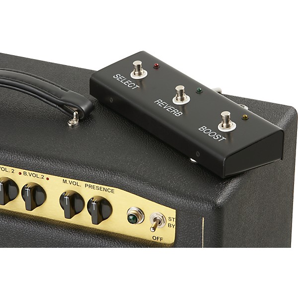 Bogner Shiva 80W 1x12 and Reverb Tube Guitar Combo Amp with EL34s Black