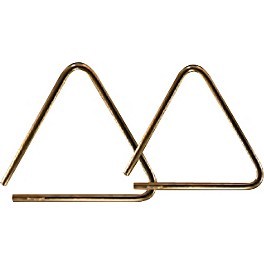 Grover Pro Bronze Pro-Hammered Triangle 7 in. Grover Pro Bronze Pro-Hammered Triangle 7 in.