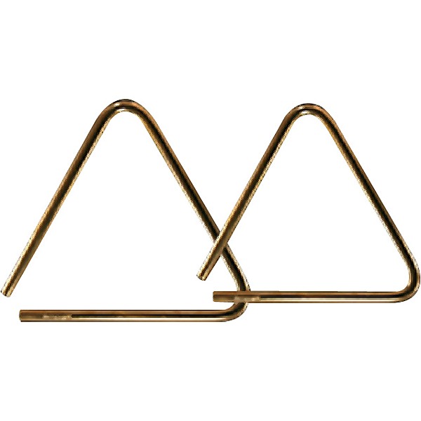 Grover Pro Bronze Pro-Hammered Triangle 7 in.