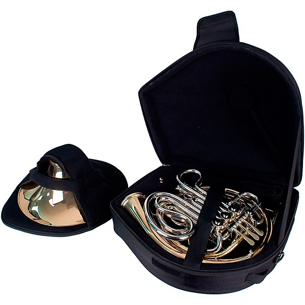 Protec IPAC Screw Bell French Horn Compact Case Black
