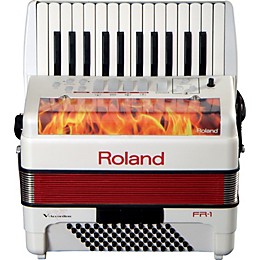 Roland FR-1 V-Accordion Piano or Button Type White | Guitar Center