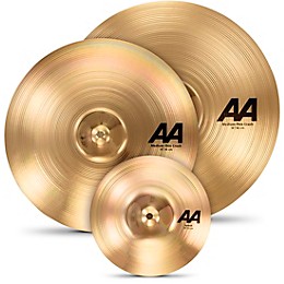 SABIAN AA Crash Cymbal Set With Free 10" Splash Brilliant