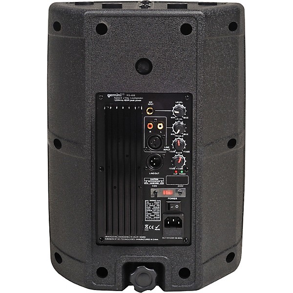 Open Box Gemini RS-408 Active 8" Loudspeaker Level 1