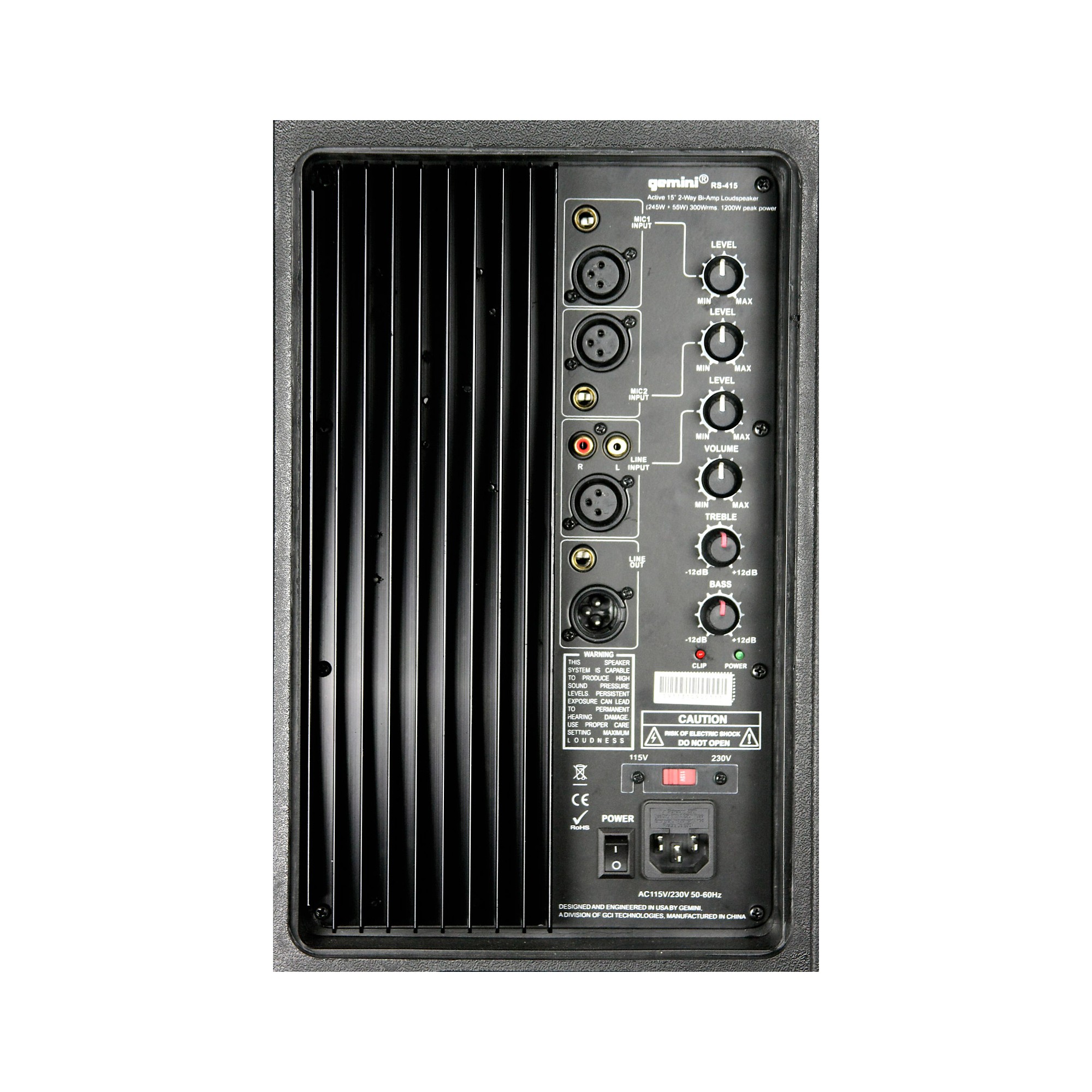 Open Box Gemini RS-415 15