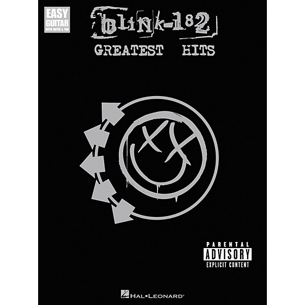 Hal Leonard Blink 182 Greatest Hits- Easy Guitar with Notes & Tab