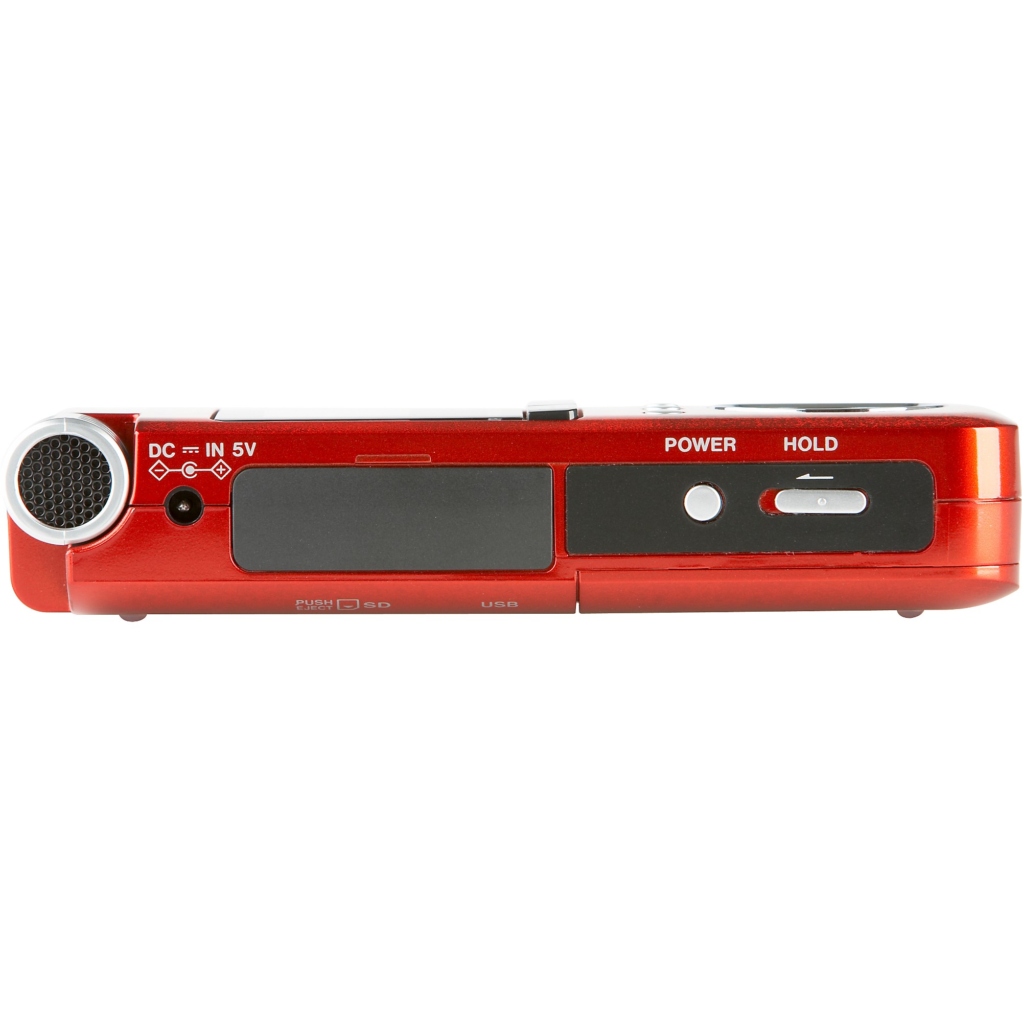 TASCAM DR-07 PORTABLE DIGITAL RECORDER Red | Guitar Center