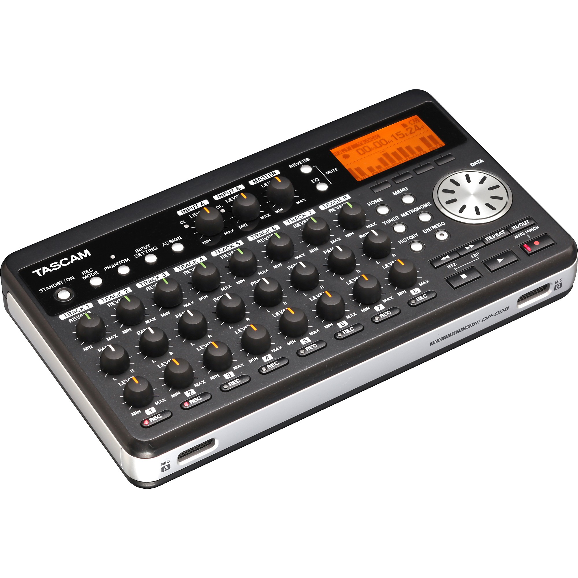 TASCAM DP-008 8-Track Digital Portastudio | Guitar Center