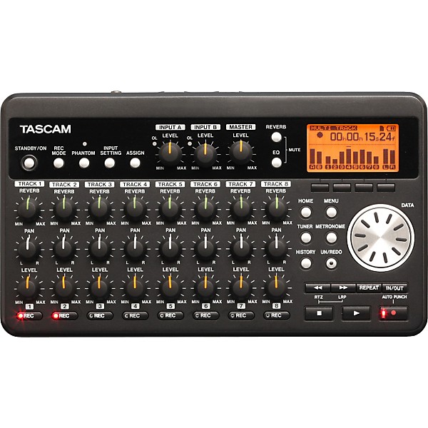 TASCAM DP-008 8-Track Digital Portastudio | Guitar Center