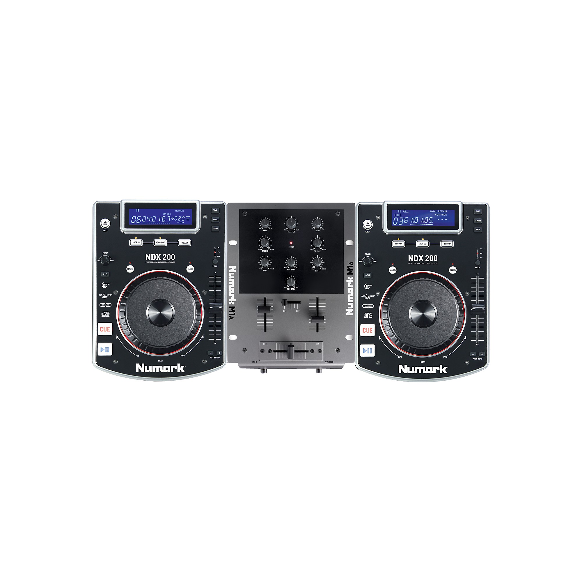 Numark iCDX CD用DJプレイヤー DJ機器 CDJ Numark iCDX CD Media DJ Player W Effects and Power Supply Sold AS
