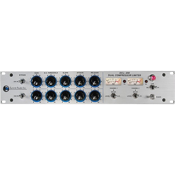 Summit Audio DCL-200 Dual-Channel Compressor/Limiter