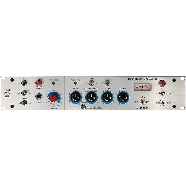 Summit Audio MPC-100A Tube Pre-Amp and Compressor/Limiter