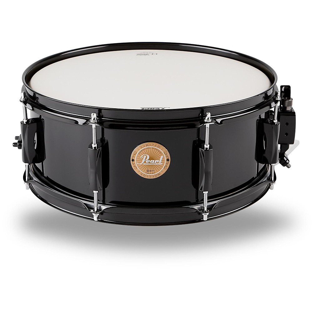 Pearl Vision Birch Snare Drum Black With Black Hardware 14X5.5
