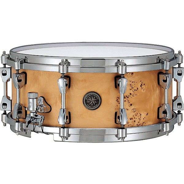 TAMA Starphonic Snare Drum Satin Mappa Burl 6x14