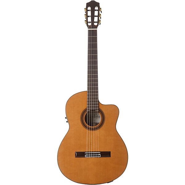 Open Box Cordoba C7-CE CD Acoustic-Electric Nylon String Classical Guitar Level 2 Natural 190839103840
