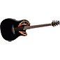 Open Box Ovation Celebrity Deluxe SS CC48 Acoustic-Electric Guitar Level 1 Black