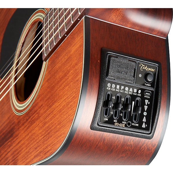 Open Box Takamine EF340SCGN-LH Dreadnought Left-Handed Acoustic