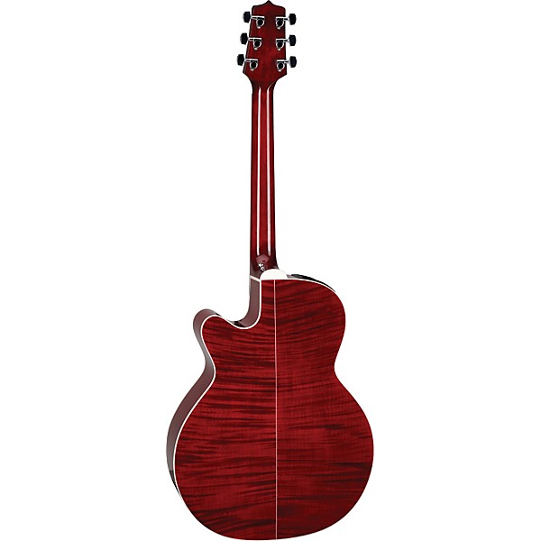 Takamine G NEX Flame Maple EG440CS Acoustic-Electric Guitar Red