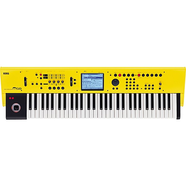 KORG M50 61-Key Workstation - Limited Edition Yellow