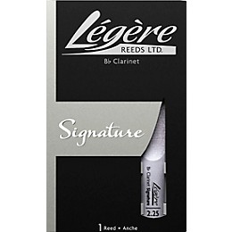 Legere Reeds Signature Series Bb Clarinet Reed Strength 2.25