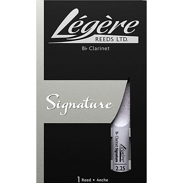 Legere Reeds Signature Series Bb Clarinet Reed Strength 2.25