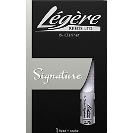 Legere Reeds Signature Series Bb Clarinet Reed Strength 2.5 Legere Reeds Signature Series Bb Clarinet Reed Strength 2.75