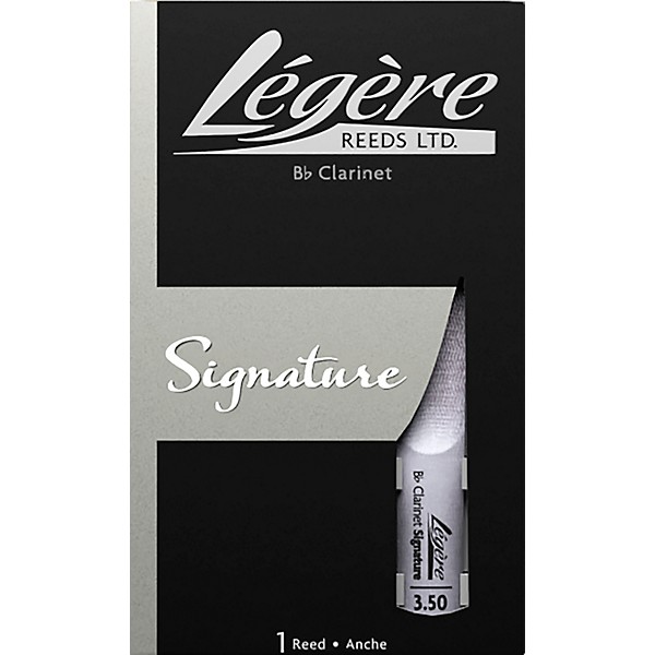Legere Reeds Signature Series Bb Clarinet Reed Strength 3.5