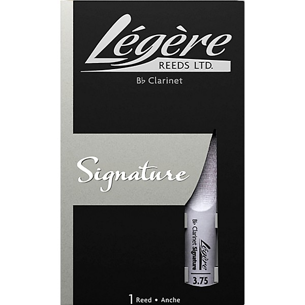 Legere Reeds Signature Series Bb Clarinet Reed Strength 3.75