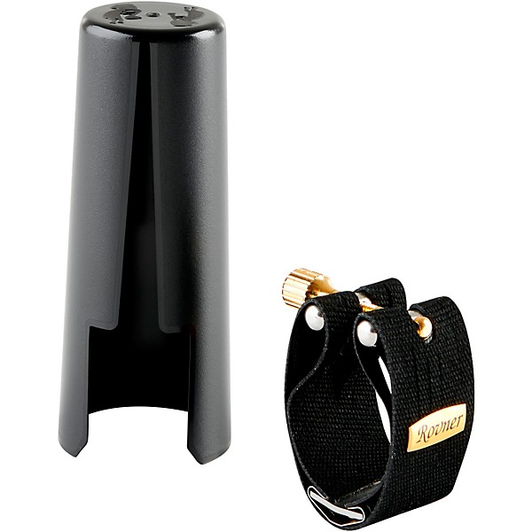 Rovner Versa Baritone Saxophone Ligature and  Cap Fits Most Hard Rubber Baritone Sax Mouthpieces