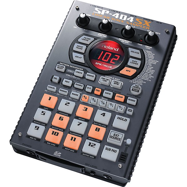 Open Box Roland SP-404SX Portable Sampler with Effects