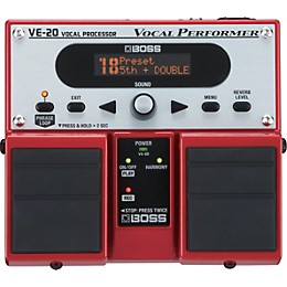 Open Box BOSS VE-20 Vocal Effects Processor Level 2  197881125448