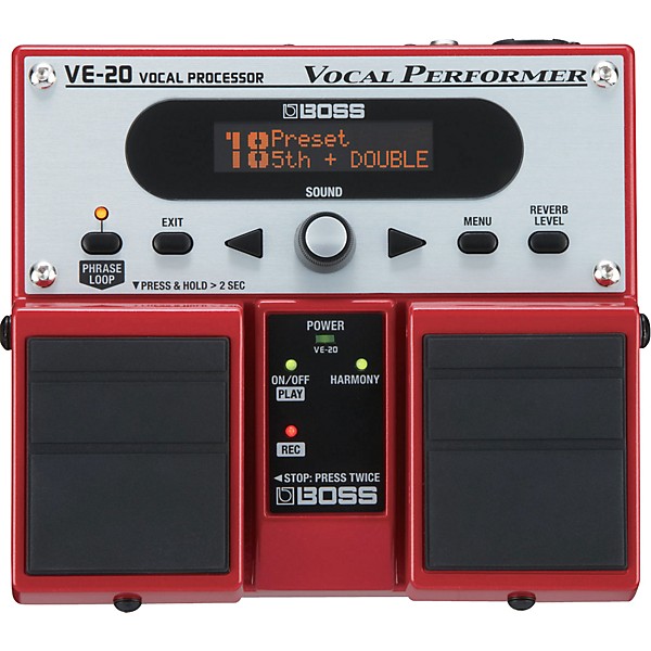 Open Box BOSS VE-20 Vocal Effects Processor Level 2 Regular 888366061749