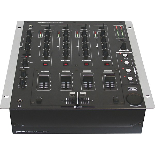 Restock Gemini PS-828EFX 4-Channel Stereo Mixer With Effects
