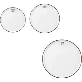 Remo Emperor Clear Tom Drumhead Pack, New Fusion