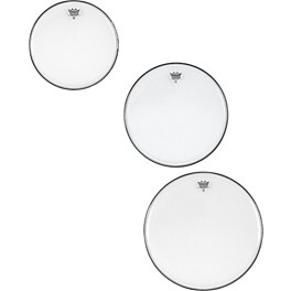 Remo Ambassador Clear Tom Rock Drumhead Pack