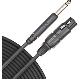 D'Addario Classic Series XLR Female to 1/4" Mic Cable 25 ft.