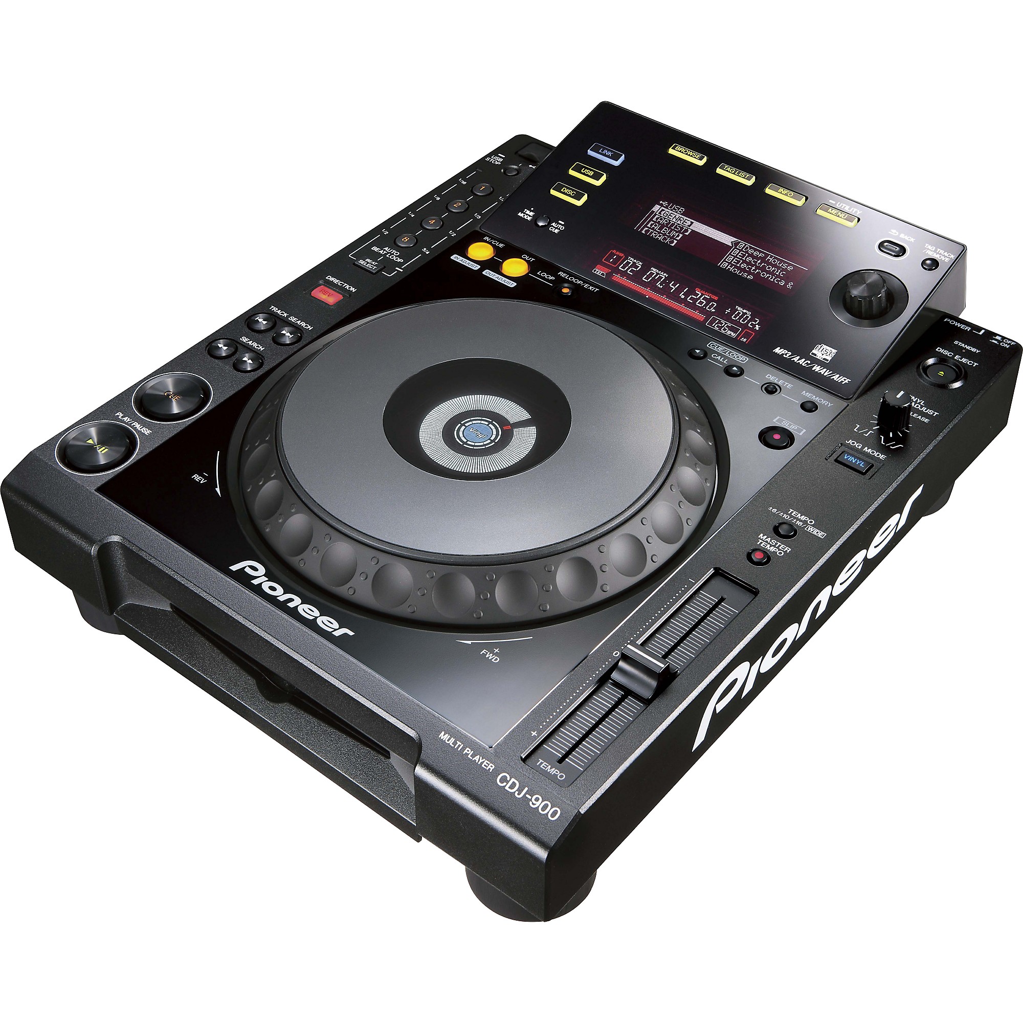 Open Box Pioneer DJ CDJ-900 - Tabletop Multi-Player Level 1