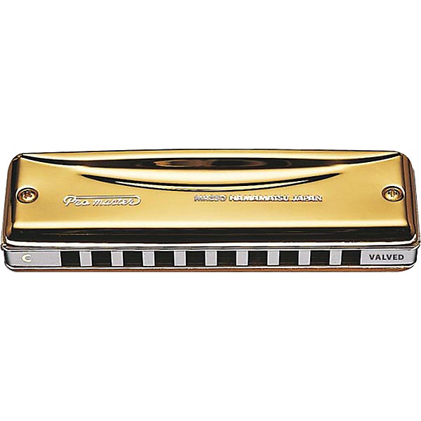 Suzuki Gold Promaster Valved Harmonica B