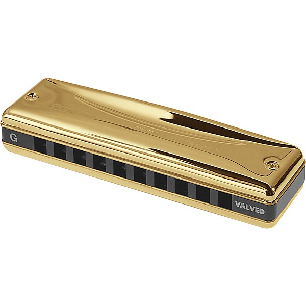 Clearance Suzuki Gold Promaster Valved Harmonica HIGH G