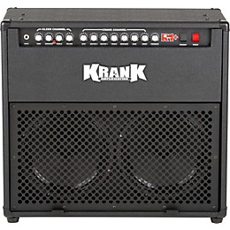Krank Rev+ 100W 2x12 Tube Guitar Combo Amp Black Chrome Grille