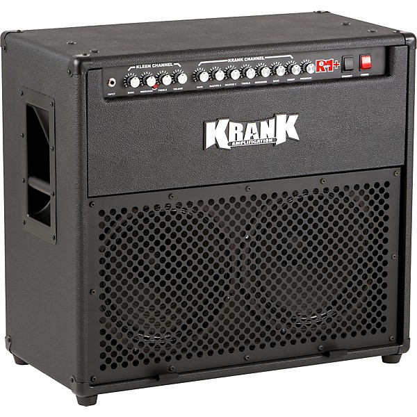 Krank Rev+ 100W 2x12 Tube Guitar Combo Amp Black Chrome Grille