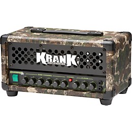 Krank Krankenstein Jr. 20W Tube Guitar Amp Head Camouflage Black Grille