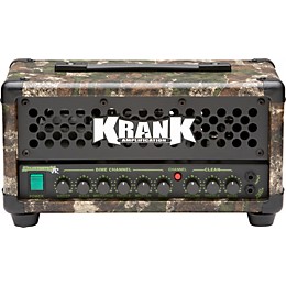 Krank Krankenstein Jr. 20W Tube Guitar Amp Head Camouflage Black Grille