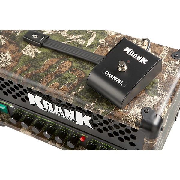 Krank Krankenstein Jr. 20W Tube Guitar Amp Head Camouflage