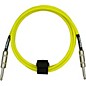 DiMarzio Neon Overbraid Instrument Cable Yellow 10 ft.